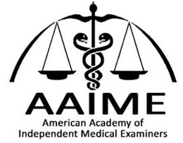 AMERICAN ACADEMY OF INDEPENDENT MEDICALEXAMINERS AAIME trademark