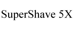 SUPERSHAVE 5X trademark
