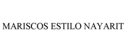 MARISCOS ESTILO NAYARIT trademark