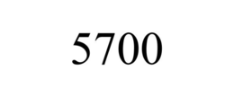 5700 trademark