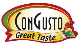 CONGUSTO GREAT TASTE trademark
