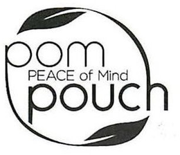 POM POUCH PEACE OF MIND trademark