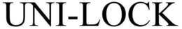 UNI-LOCK trademark
