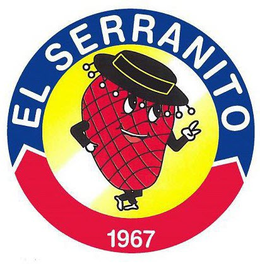 EL SERRANITO 1967 trademark