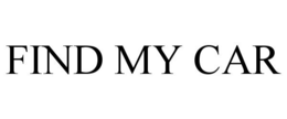 FIND MY CAR trademark