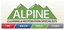 ALPINE CLEANING & RESTORATION SPECIALISTS FIRE WATER MOLD STORM trademark