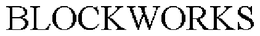 BLOCKWORKS trademark
