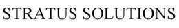 STRATUS SOLUTIONS trademark