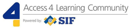 4 ACCESS 4 LEARNING COMMUNITY POWERED BY: SIF trademark