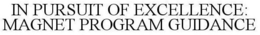 IN PURSUIT OF EXCELLENCE: MAGNET PROGRAM GUIDANCE trademark