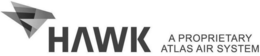 HAWK A PROPRIETARY ATLAS AIR SYSTEM trademark