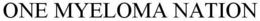 ONE MYELOMA NATION trademark