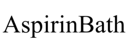 ASPIRINBATH trademark