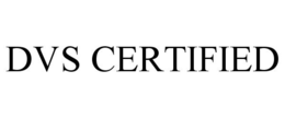 DVS CERTIFIED trademark