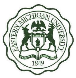 EASTERN MICHIGAN UNIVERSITY EQUITY EXEMPLAR EXCELLENCE 1849 trademark