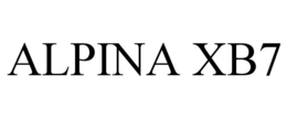 ALPINA XB7 trademark