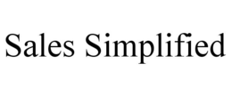 SALES SIMPLIFIED trademark