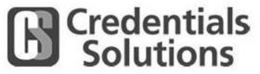 CS CREDENTIALS SOLUTIONS trademark