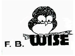F. B. WISE trademark