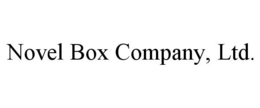 NOVEL BOX COMPANY, LTD. trademark