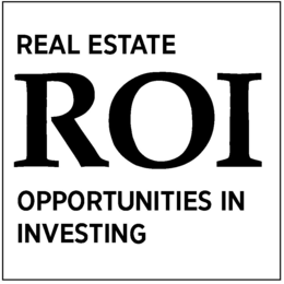 ROI REAL ESTATE OPPORTUNITIES IN INVESTING trademark