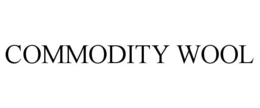 COMMODITY WOOL trademark