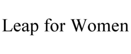LEAP FOR WOMEN trademark
