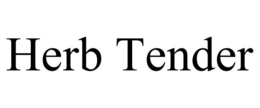 HERB TENDER trademark