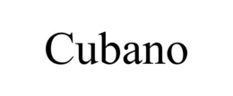 CUBANO trademark