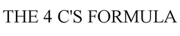 THE 4 C'S FORMULA trademark