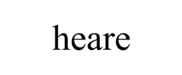 HEARE trademark