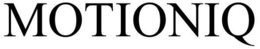 MOTIONIQ trademark