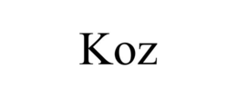 KOZ trademark