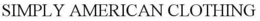 SIMPLY AMERICAN CLOTHING trademark