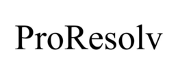 PRORESOLV trademark