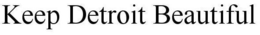 KEEP DETROIT BEAUTIFUL trademark