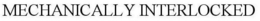 MECHANICALLY INTERLOCKED trademark