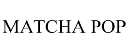 MATCHA POP trademark