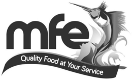 MFE QUALITY FOOD AT YOUR SERVICE trademark