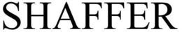 SHAFFER trademark