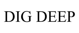 DIG DEEP trademark