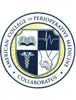 AMERICAN COLLEGE OF PERIOPERATIVE MEDICINE · COLLABORATUS · trademark