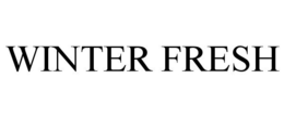 WINTER FRESH trademark