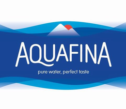 AQUAFINA PURE WATER, PERFECT TASTE trademark