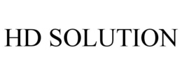 HD SOLUTION trademark