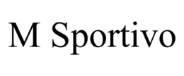 M SPORTIVO trademark