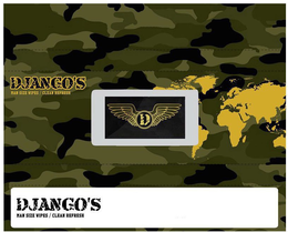 D DJANGO'S MAN SIZE WIPES/CLEAN REFRESHDJANGO'S MAN SIZE WIPES/CLEAN REFRESH trademark