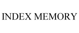 INDEX MEMORY trademark