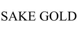 SAKE GOLD trademark