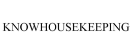 KNOWHOUSEKEEPING trademark